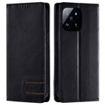 TTUDRCH Style 007 For Xiaomi 14 Pro Case RFID Blocking Leather Wallet Phone Cover