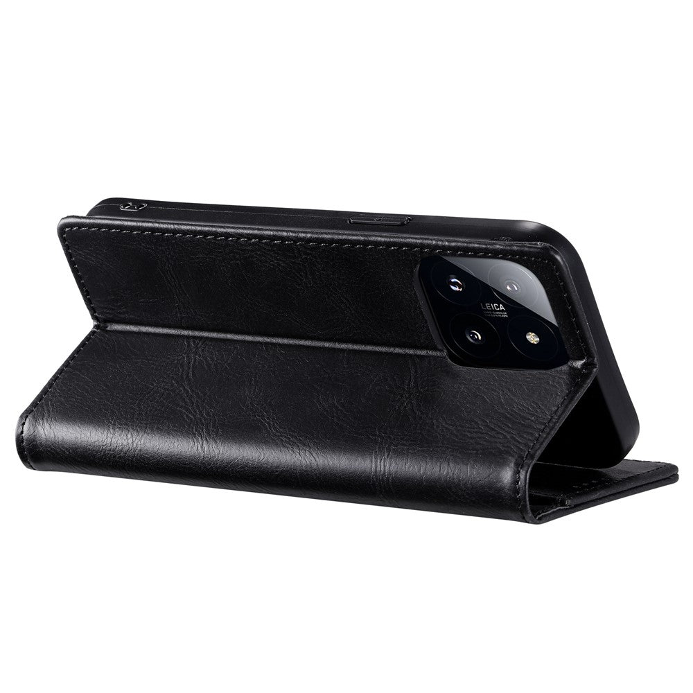 TTUDRCH Style 007 For Xiaomi 14 Pro Case RFID Blocking Leather Wallet Phone Cover