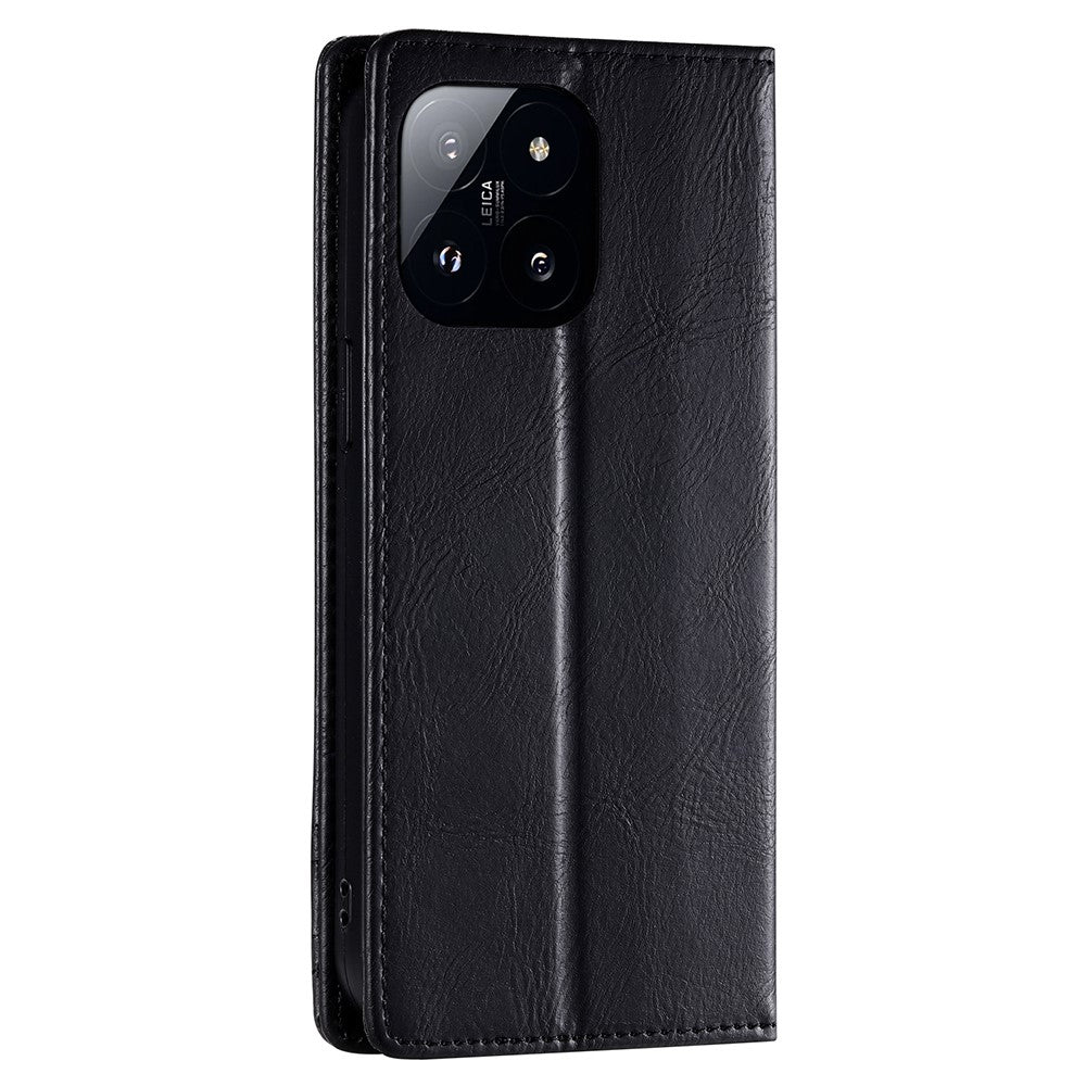 TTUDRCH Style 007 For Xiaomi 14 Pro Case RFID Blocking Leather Wallet Phone Cover