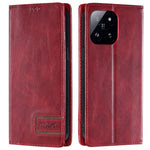 TTUDRCH Style 007 For Xiaomi 14 Pro Case RFID Blocking Leather Wallet Phone Cover