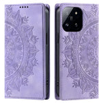 Style-010 For Xiaomi 14 Case Imprinted Magnetic Auto Closing Leather Phone Cover with Wallet