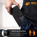 TTUDRCH Style 004 for Xiaomi 14 Case RFID Blocking Splicing Phone Leather Cover