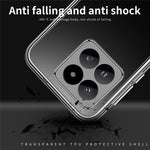 MOFI For Xiaomi 14 Pro Case HD Transparent Cell Phone Cover TPU Phone Shell