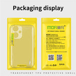 MOFI For Xiaomi Redmi Note 13 Pro+ Case HD Clear Phone Shell Slim-Fit TPU Cover