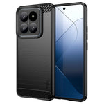 MOFI JK TPU Series-1 For Xiaomi 14 Case Carbon Fiber Texture Brushed Phone Cover