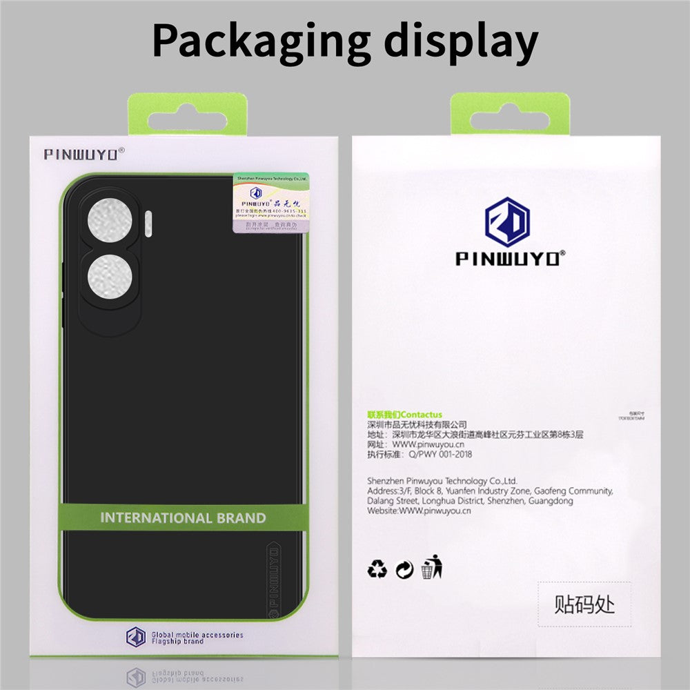 PINWUYO JK Touching Series for Honor X50i 5G / 90 Lite 5G Case Soft TPU Mobile Phone Cover