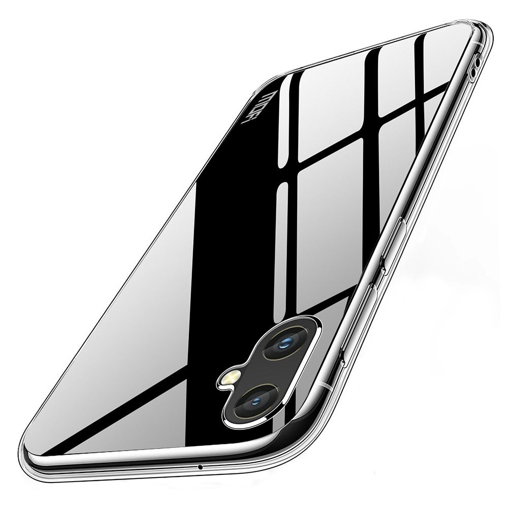 MOFI Clear Phone Cover Case for Samsung Galaxy A05 4G Anti-Scratch TPU Phone Shell