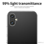MOFI Clear Phone Cover Case for Samsung Galaxy A05 4G Anti-Scratch TPU Phone Shell