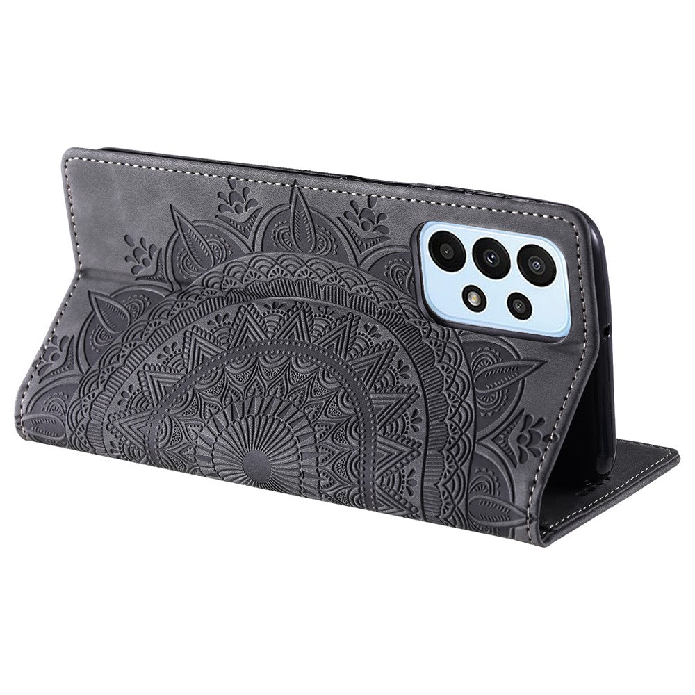 Til Samsung Galaxy A33 5G Cover Magnetisk Automatisk Lukning Pung Telefon Cover