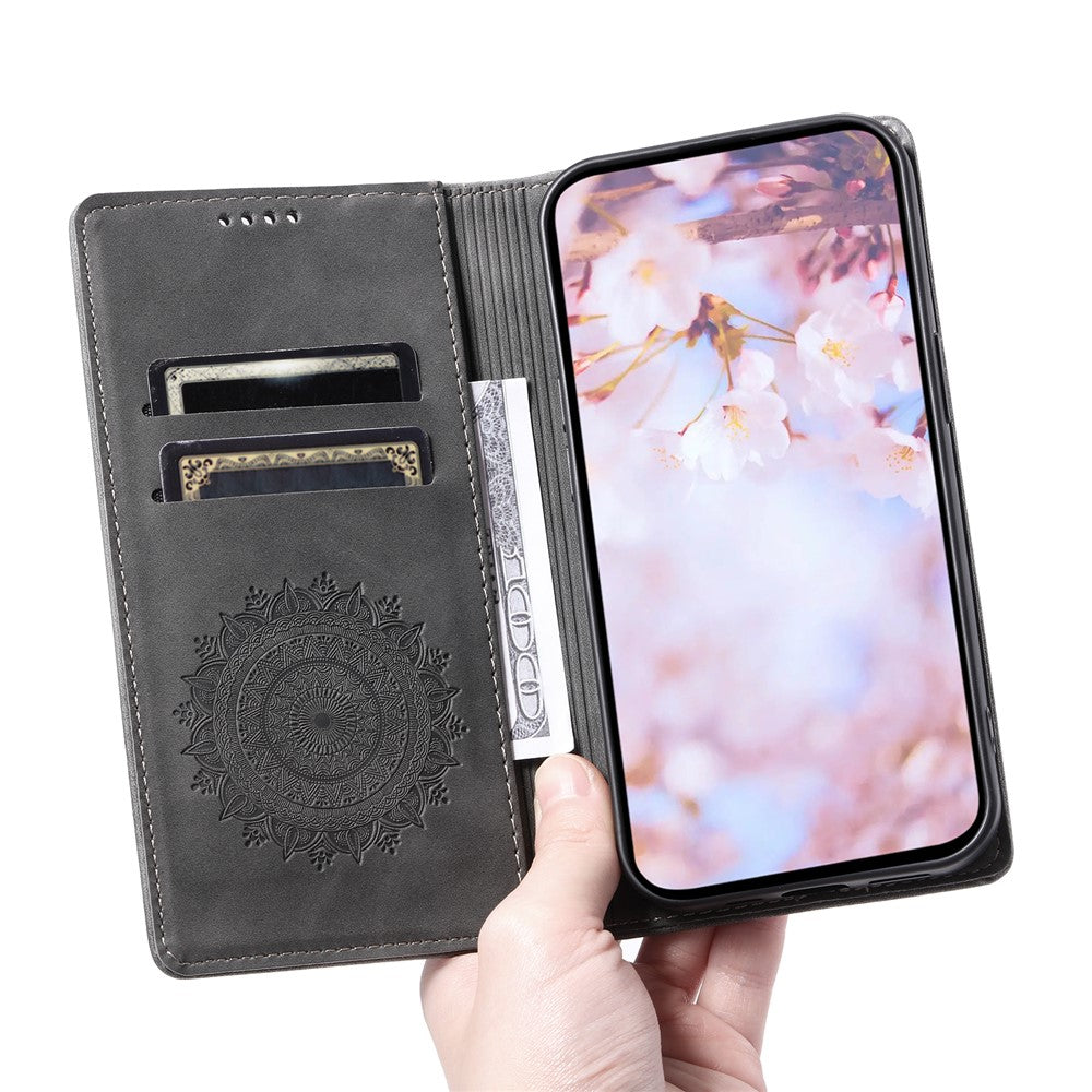 Til Samsung Galaxy A33 5G Cover Magnetisk Automatisk Lukning Pung Telefon Cover