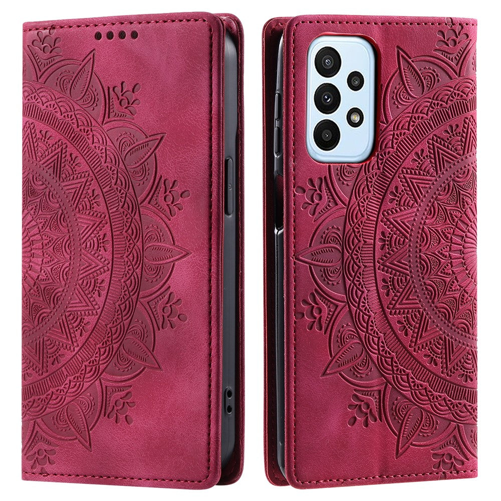 Til Samsung Galaxy A33 5G Cover Magnetisk Automatisk Lukning Pung Telefon Cover