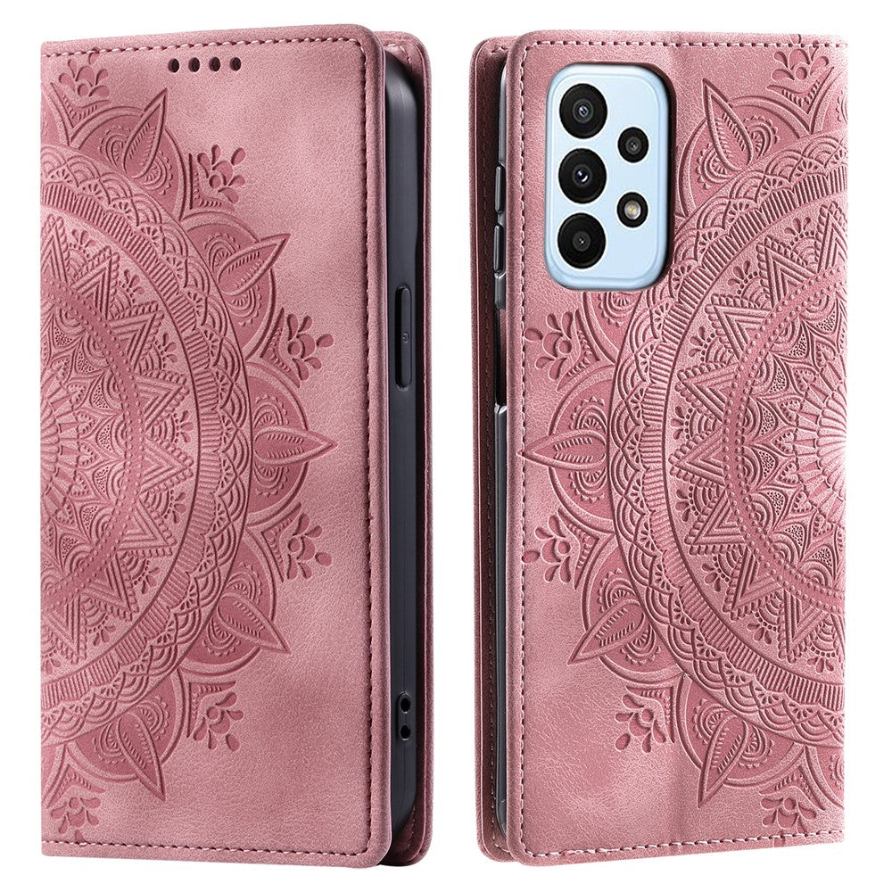 Til Samsung Galaxy A33 5G Cover Magnetisk Automatisk Lukning Pung Telefon Cover