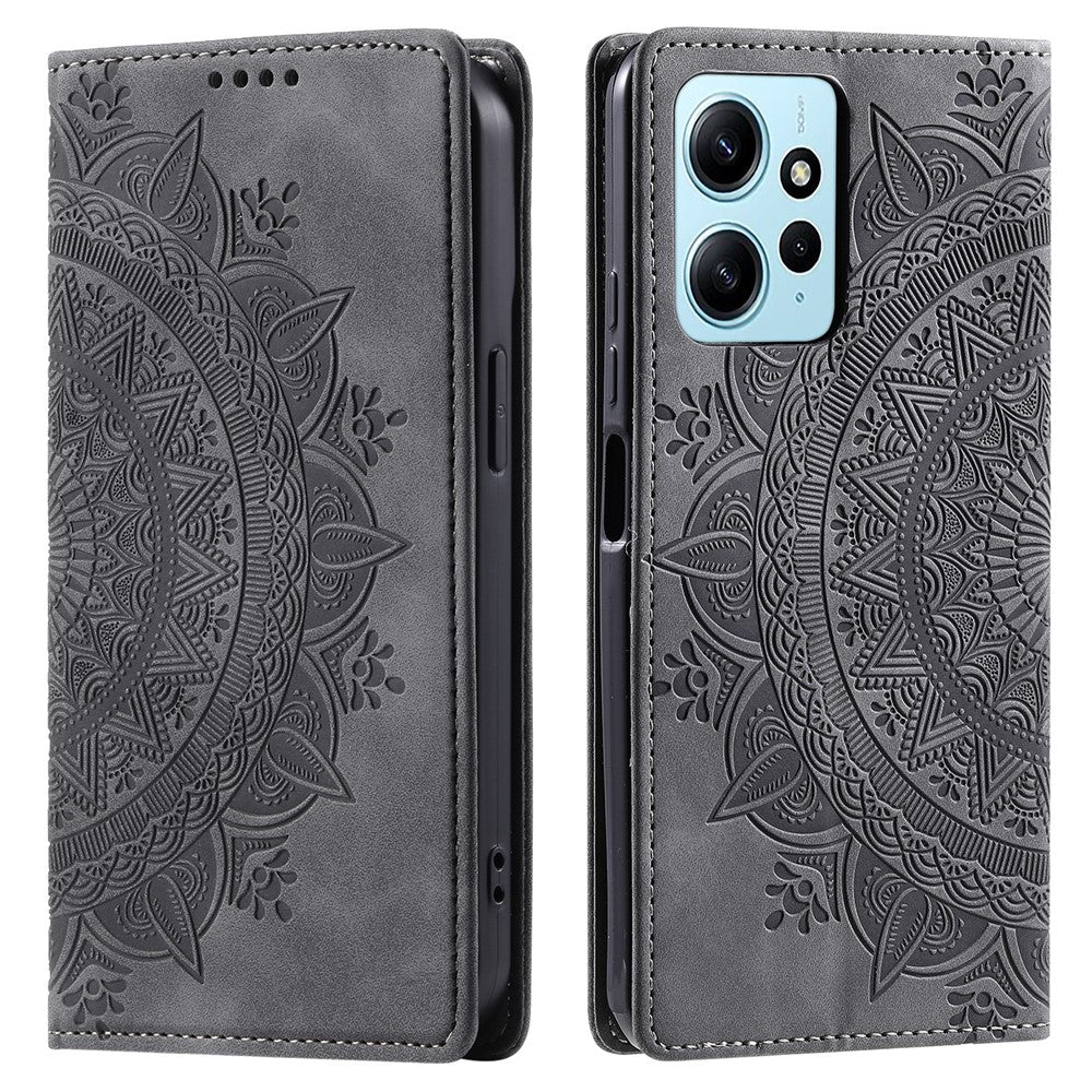 Xiaomi Redmi Note 12 4G-skal Plånboksfodral Läderfodral