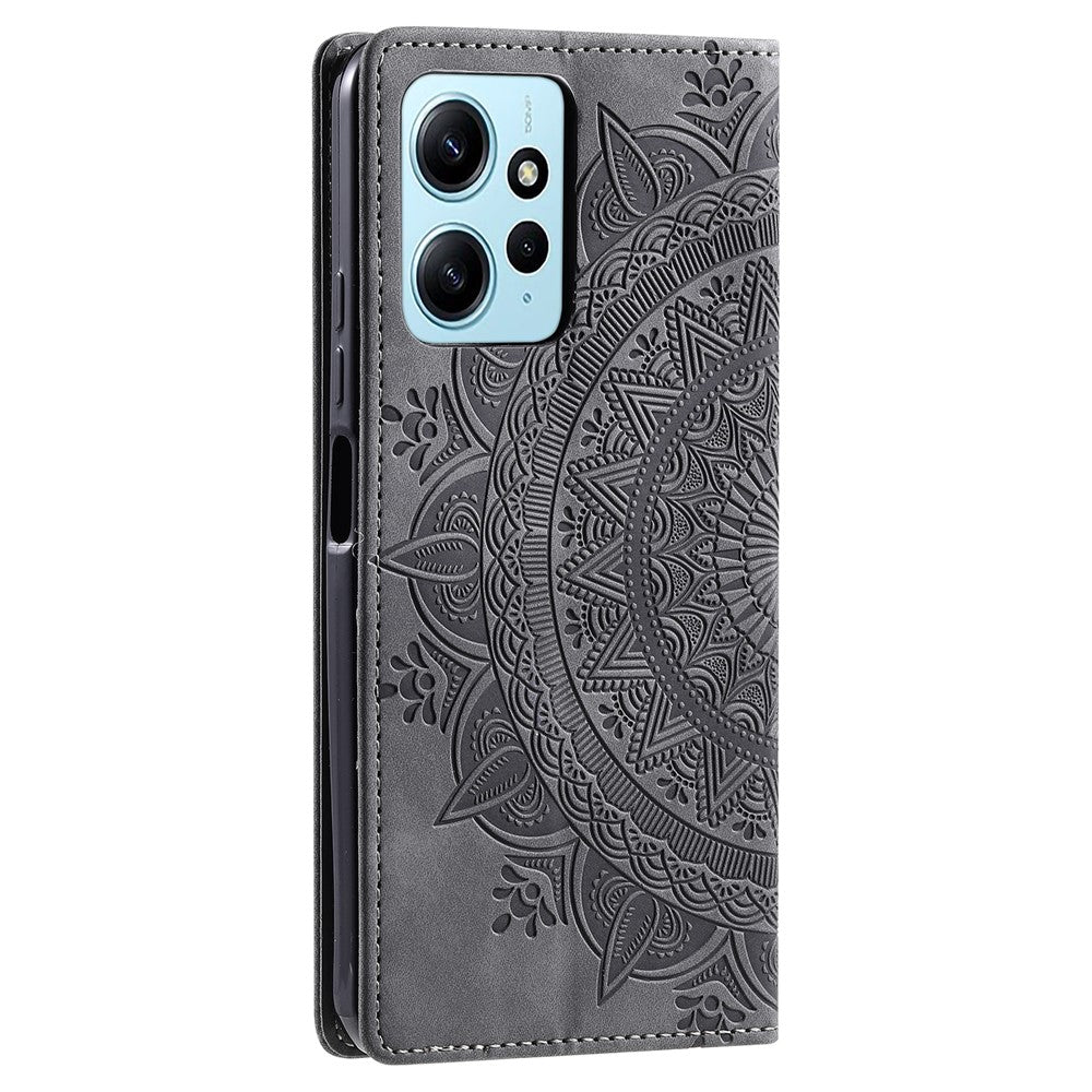 Xiaomi Redmi Note 12 4G-skal Plånboksfodral Läderfodral