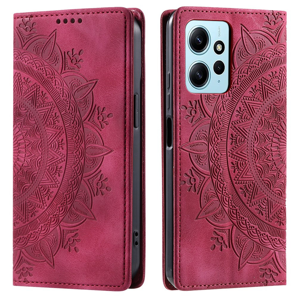 Xiaomi Redmi Note 12 4G-skal Plånboksfodral Läderfodral