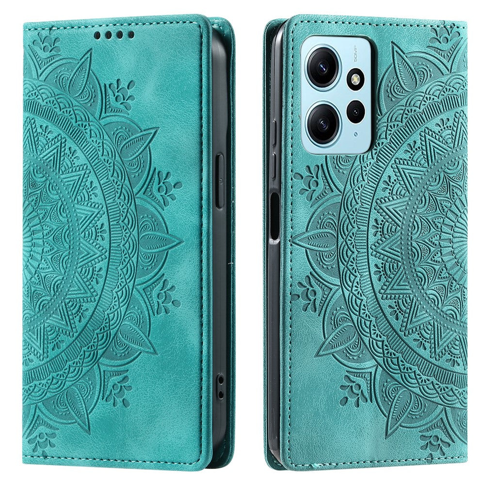 Xiaomi Redmi Note 12 4G-skal Plånboksfodral Läderfodral