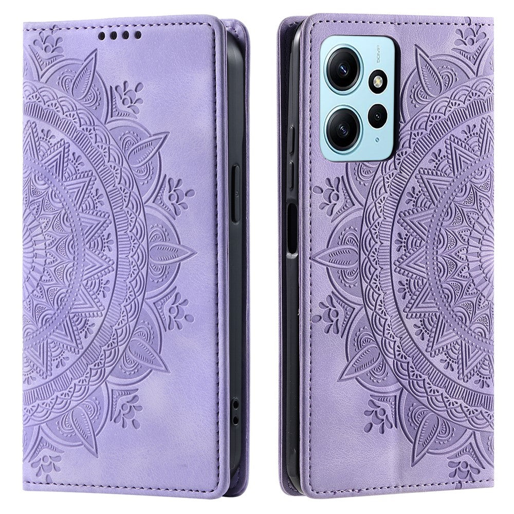 Xiaomi Redmi Note 12 4G-skal Plånboksfodral Läderfodral