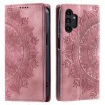 Imprinted Phone Shell for Samsung Galaxy A13 4G / 5G Case PU Leather Wallet Stand Cell Phone Cover