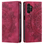 Imprinted Phone Shell for Samsung Galaxy A13 4G / 5G Case PU Leather Wallet Stand Cell Phone Cover