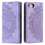 For iPhone 6 / 7 / 8 4.7 inch / SE (2022) / SE (2020) Case Imprinted Magnetic Leather Stand Phone Cover