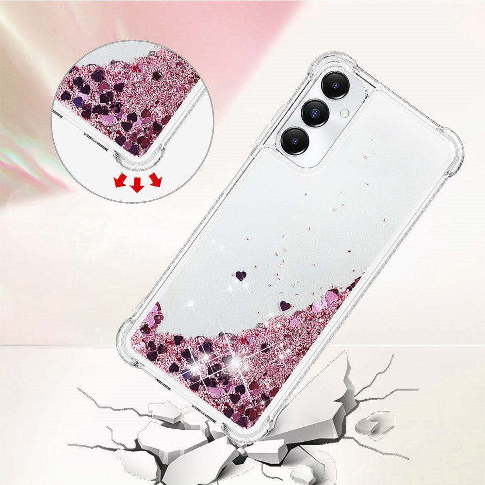 For Samsung Galaxy A05s 4G TPU Case Glitter Quicksand Shockproof Phone Back Cover