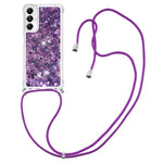 For Samsung Galaxy A05s 4G TPU Case Quicksand Design Phone Cover with Lanyard