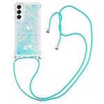For Samsung Galaxy A05s 4G TPU Case Quicksand Design Phone Cover with Lanyard