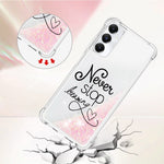 For Samsung Galaxy A05s 4G TPU Case with Quicksand and Pattern Printed