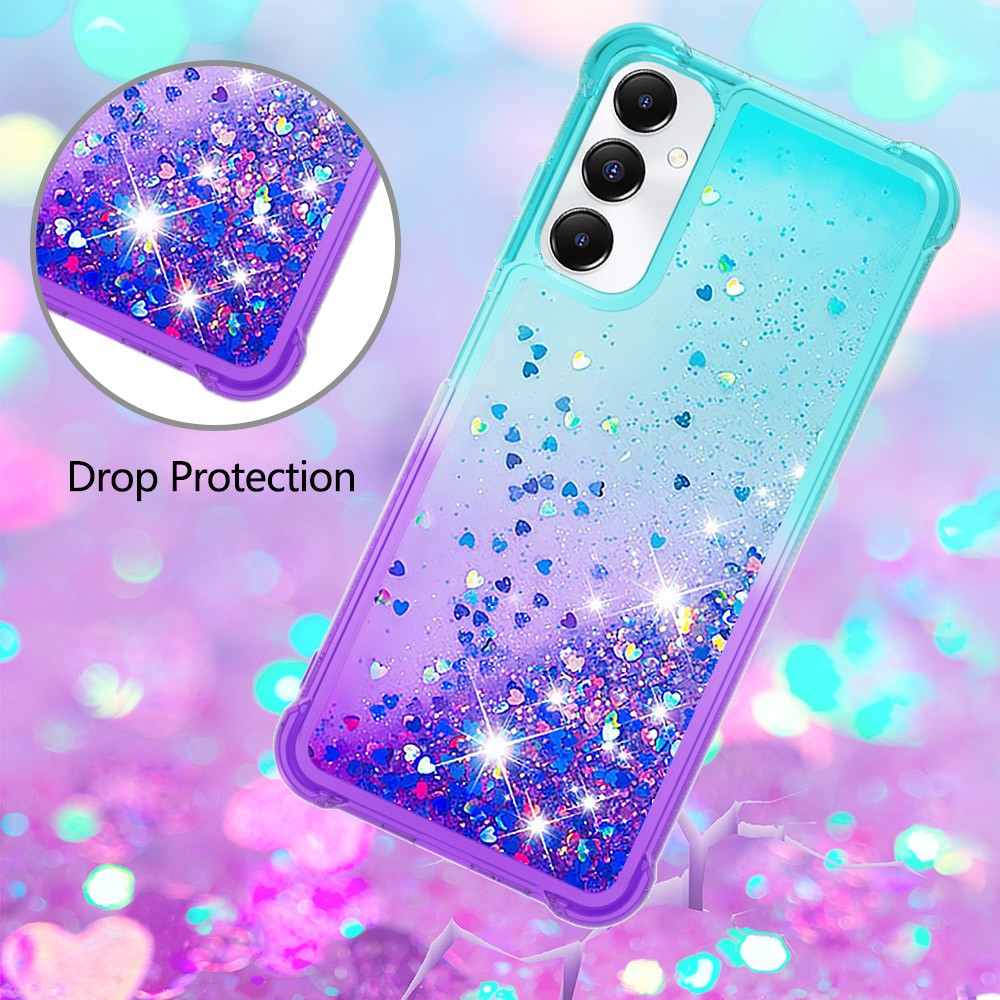 Til Samsung Galaxy A05s 4G TPU Cover Gradient Kvicksand Telefon Bagcover