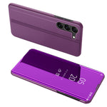 For Samsung Galaxy S24+ Flip Leather Cover with Stand Full Body Protective Phone Case