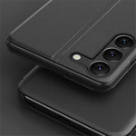 For Samsung Galaxy S24+ Case View Window PU Leather Stand Cover