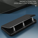 For Samsung Galaxy S24 Ultra Case View Window PU Leather Stand Cover