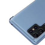 For Samsung Galaxy S24 Ultra Flip Leather Cover with Stand Full Body Protective Phone Case