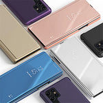 For Samsung Galaxy S24 Ultra Flip Leather Cover with Stand Full Body Protective Phone Case