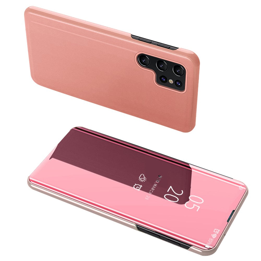 For Samsung Galaxy S24 Ultra Flip Leather Cover with Stand Full Body Protective Phone Case