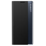For Samsung Galaxy S24 Ultra Case PC + PU Leather View Window Flip Stand Phone Cover