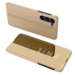 For Samsung Galaxy S24 Flip Leather Cover with Stand Full Body Protective Phone Case