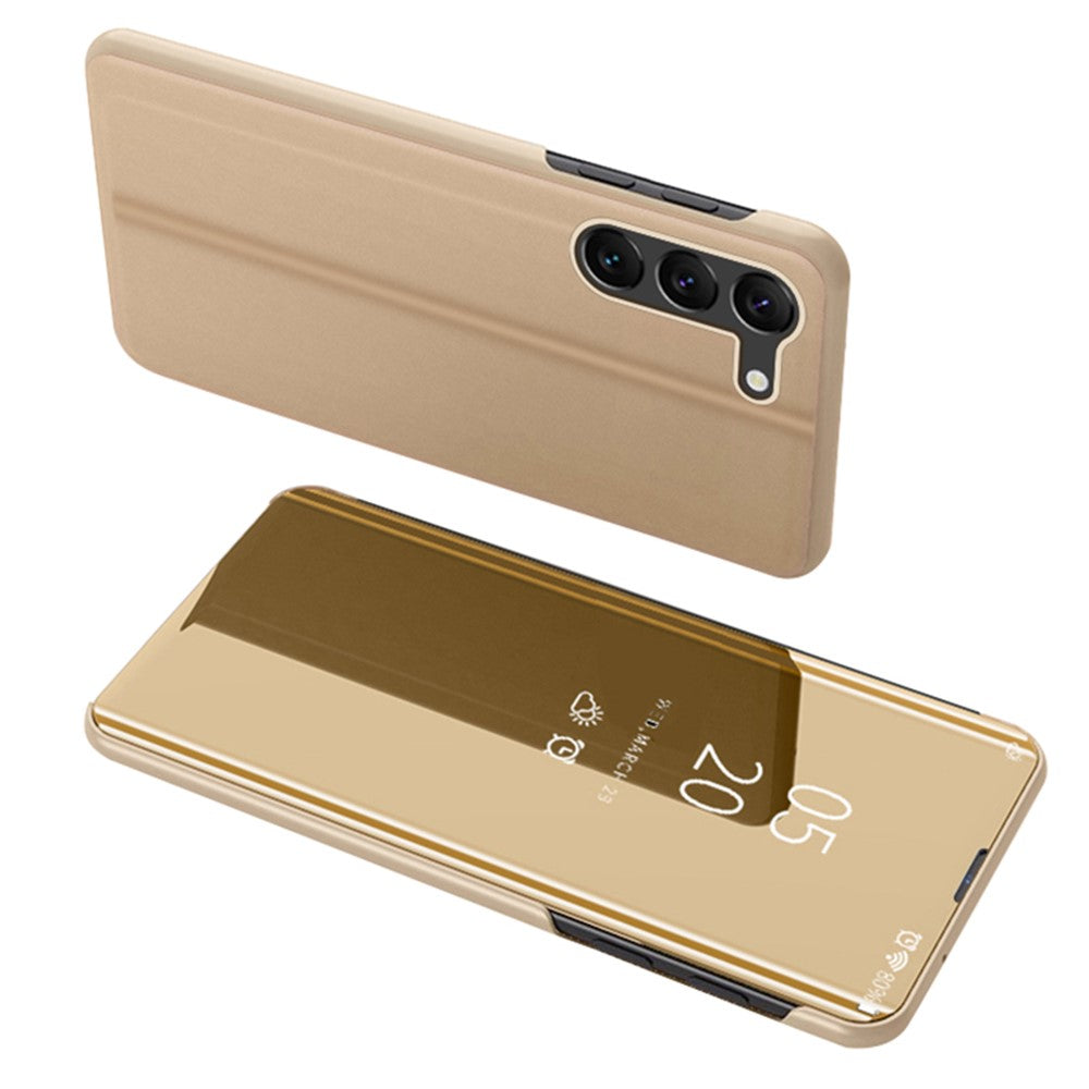 For Samsung Galaxy S24 Flip Leather Cover with Stand Full Body Protective Phone Case