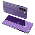 For Samsung Galaxy S24 Flip Leather Cover with Stand Full Body Protective Phone Case