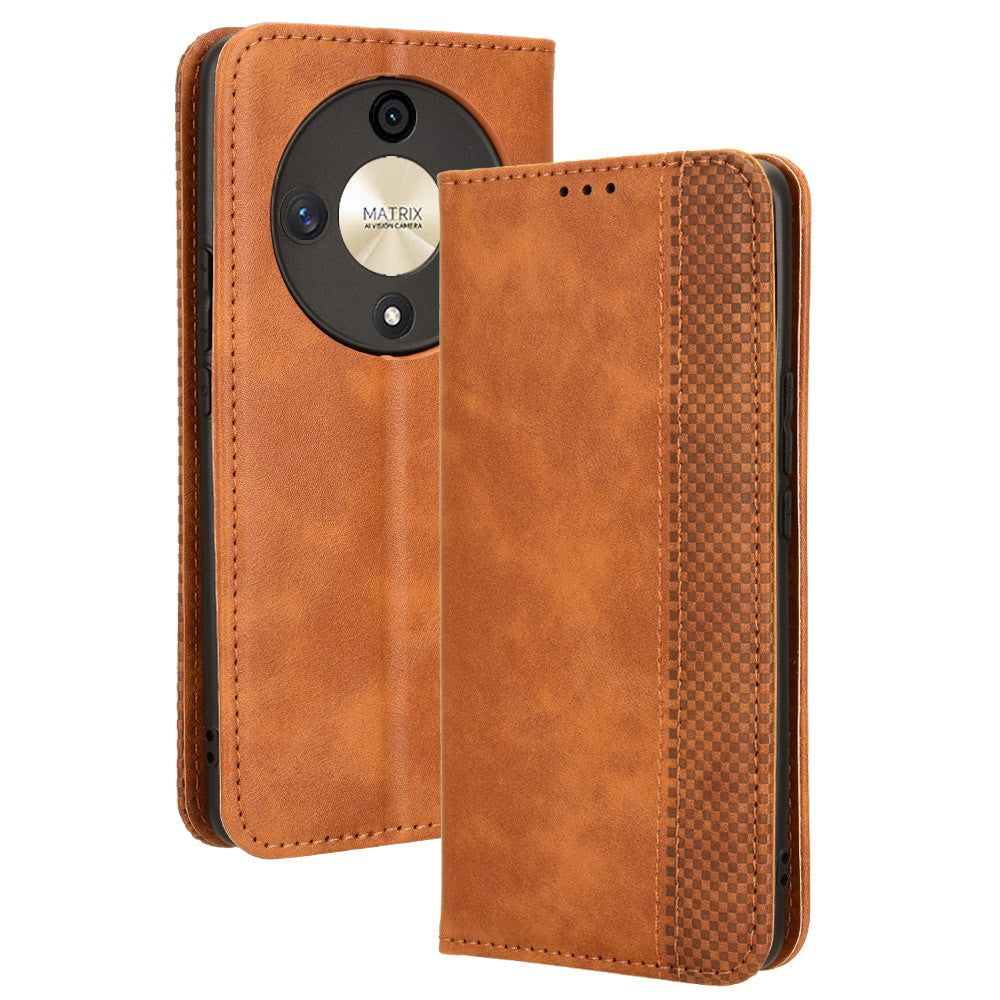 For Honor Magic6 Lite 5G / X9b 5G / X50 Case PU Leather Shockproof Phone Wallet Cover