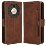 For Honor Magic6 Lite 5G / X9b 5G / X50 Case Leather Phone Cover with Multiple Card Slots