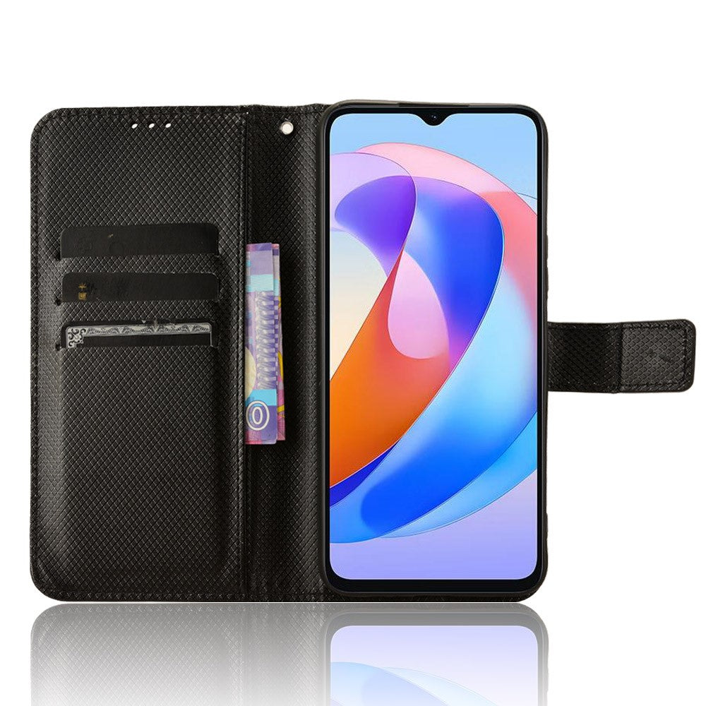 For Honor Magic6 Lite 5G / X9b 5G / X50 Case Wallet Diamond Texture Leather Phone Cover