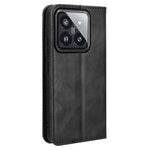 For Xiaomi 14 Case Magnetic Auto Closing Retro Leather Phone Cover