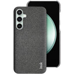 IMAK Ruiyi Series for Samsung Galaxy S23 FE Case Cloth Texture Leather Coated PC Cover