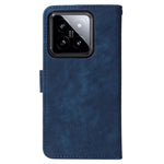 For Xiaomi 14 Leather Case RFID Blocking Wallet Magnetic Phone Cover with Strap