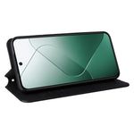 For Xiaomi 14 Case Magnetic Imprinted PU Leather Wallet Phone Cover