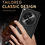 For Oppo Find N3 5G / OnePlus Open Case PU Leather Coated Hard PC Anti-Drop Phone Cover