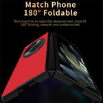 For Oppo Find N3 5G / OnePlus Open Case PU Leather Coated Hard PC Anti-Drop Phone Cover