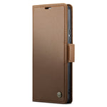 Læderetui til Xiaomi 13T / 13T Pro / Redmi K60 Ultra, CASEME 023 RFID-blokerende mobilcover med 3 kortpladser