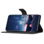 Til Samsung Galaxy A15 5G Etui Præget Rhombus Pung Stativ Cover